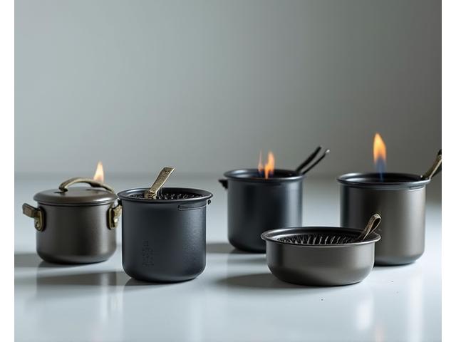 Compact lightweight stoves